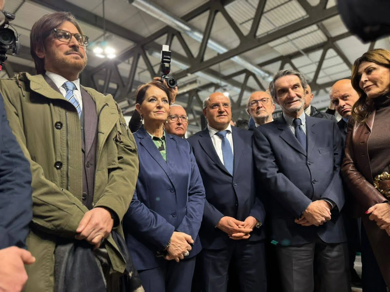 Ouverture du pavillon algérien au salon Artigiano in Fiera à Milan
