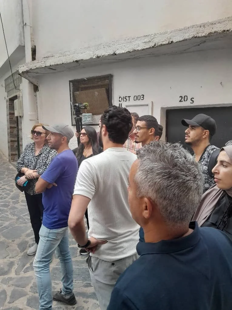 Excursión de periodistas a Aït Yne y a la aldea Aït L'Hassan, Tizi Ouzou