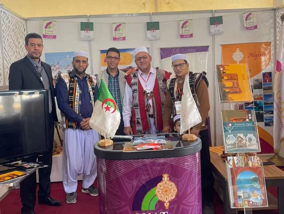 El salón del Diwan en el Festival Internacional de Turismo de las regiones áridas