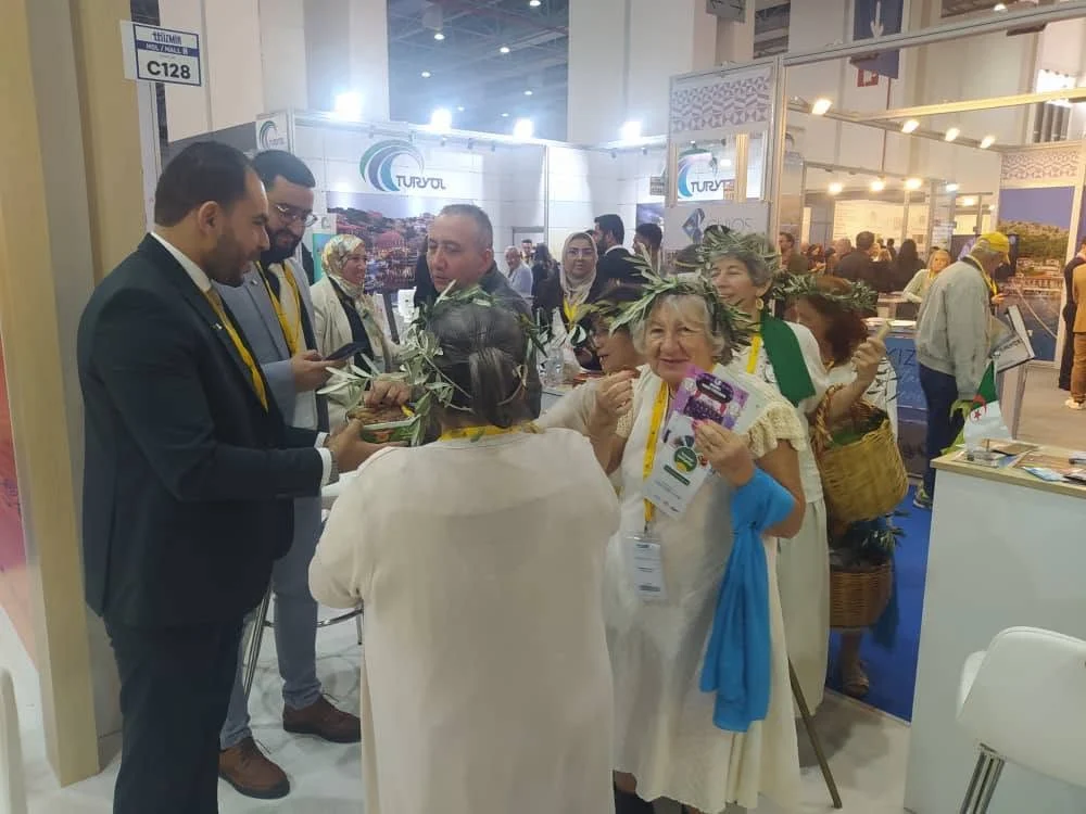 افتتاح الجناح الجزائري في TTI Izmir 2025