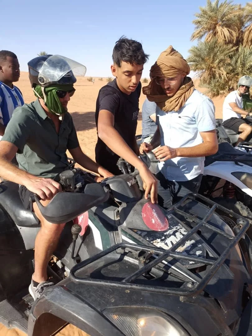 اليوم الرابع للوفد الصحفي الأمريكي في تيميمون