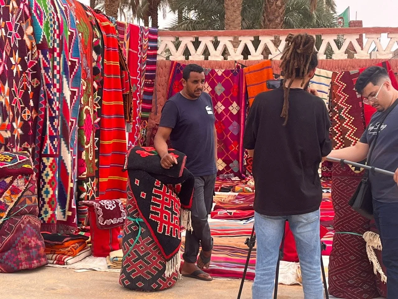 زيارة المركز الجزائري للتراث الثقافي المبني بالطين بتيميمون