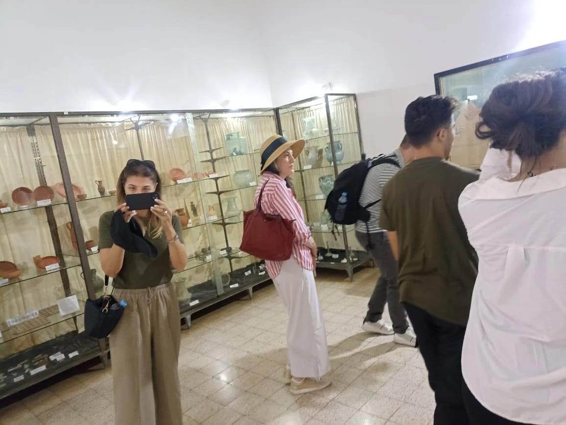زيارة الوفد الصحفي الأمريكي إلى تيبازة
