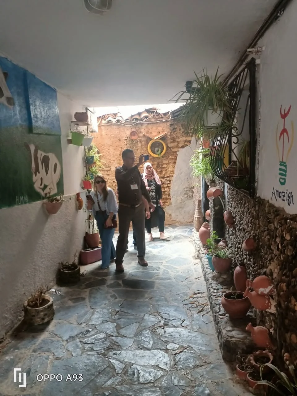 Excursión de periodistas a Aït Yne y a la aldea Aït L'Hassan, Tizi Ouzou