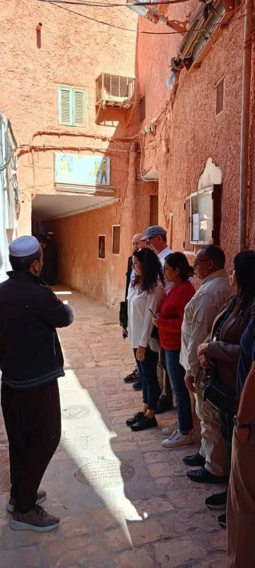 زيارة منظمي الرحلات الألمان إلى غرداية