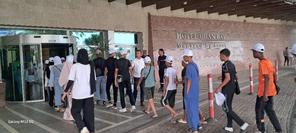 اليوم الثاني لرحلة تلاميذ المغير إلى وهران