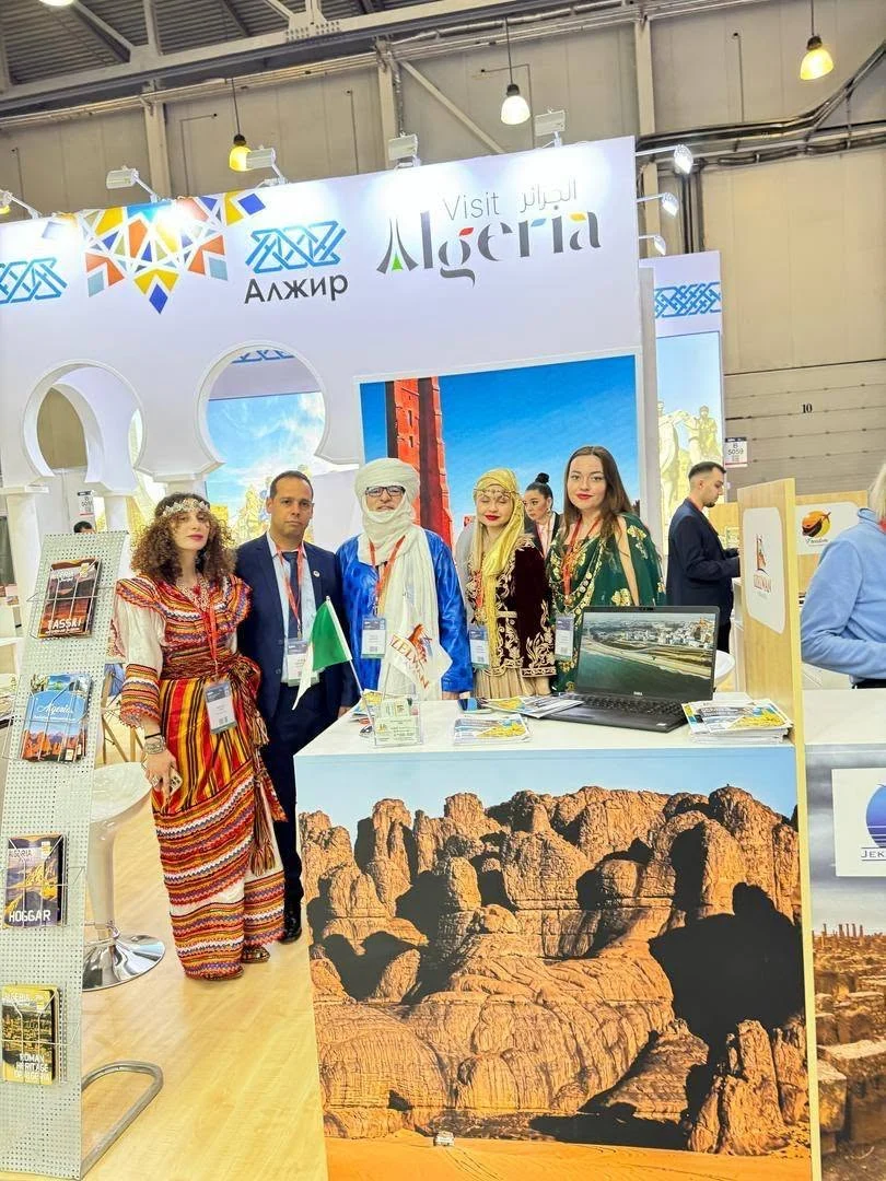 Apertura de la participación de Algeria en el salón MITT Moscú 2025