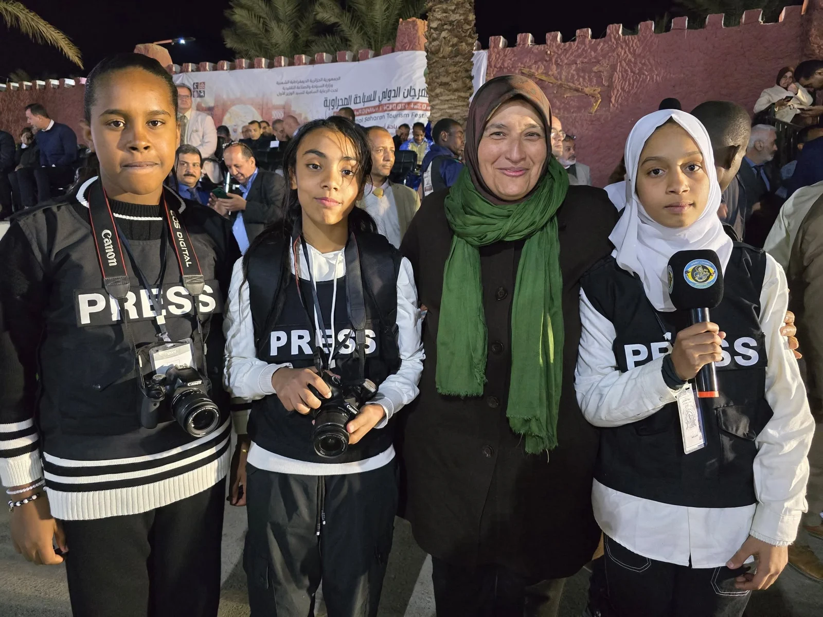 Young Journalist Club coverage of the Timimoun Festival