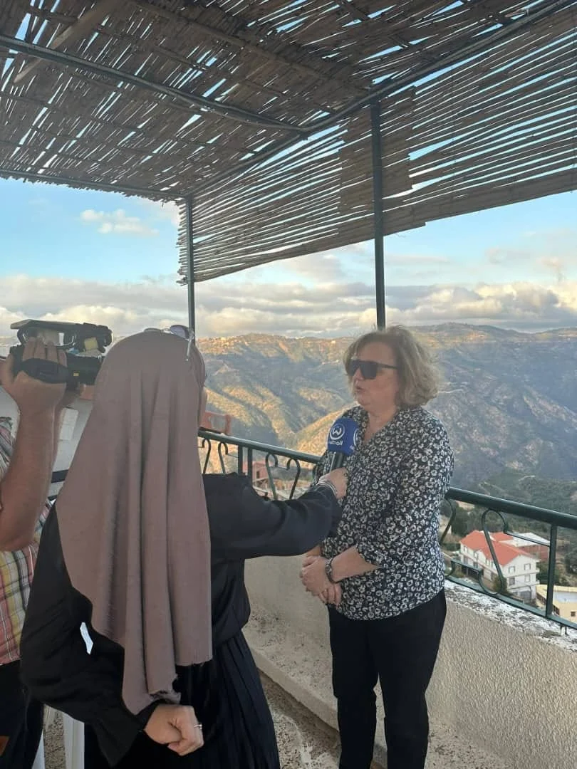 Excursión de periodistas a Aït Yne y a la aldea Aït L'Hassan, Tizi Ouzou