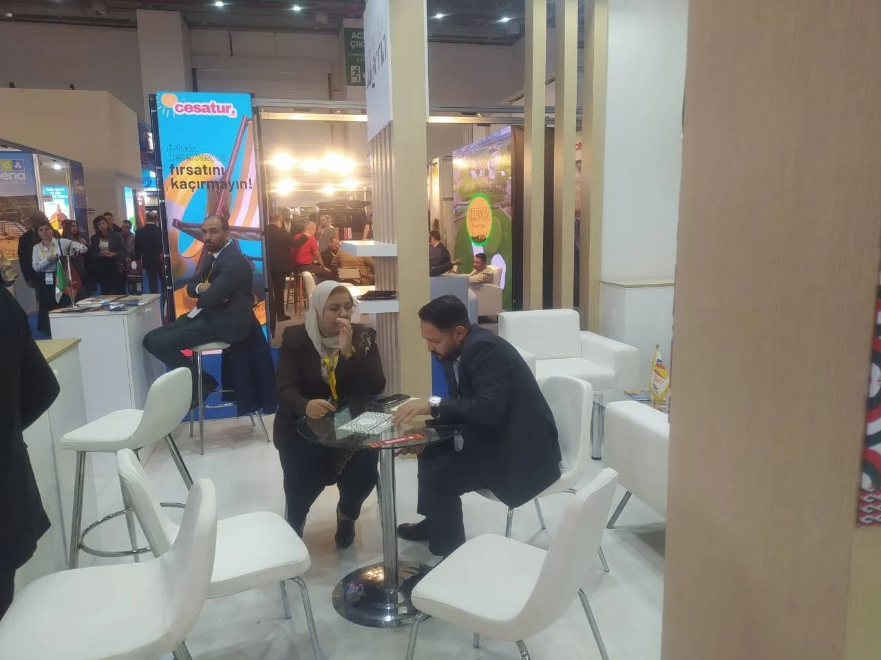افتتاح الجناح الجزائري في TTI Izmir 2025