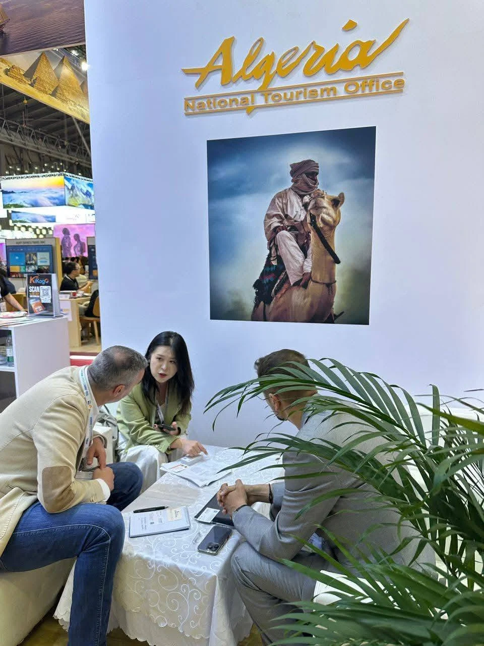أول مشاركة للجزائر في معرض ITB China بشنغهاي