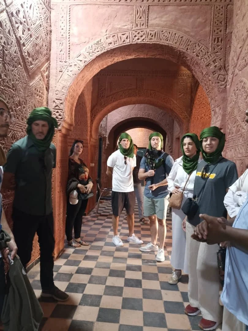 اليوم الرابع للوفد الصحفي الأمريكي في تيميمون