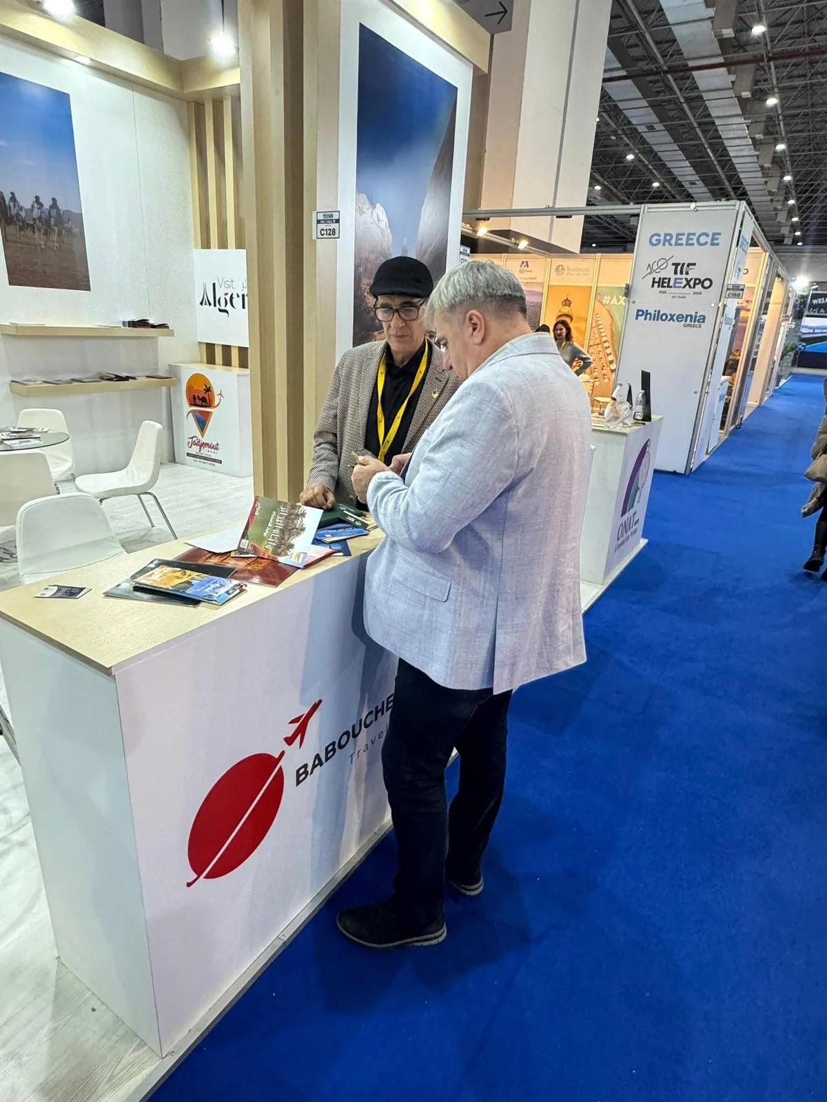 Второй день выступления Алжирского гостиного сектора на выставке туризма в Азиме