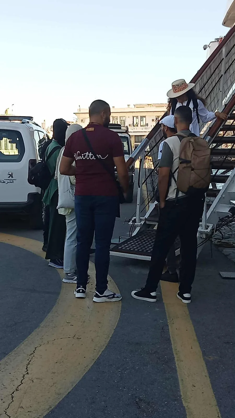 Arrivée d'un bateau touristique au port d'Alger – octobre 2025