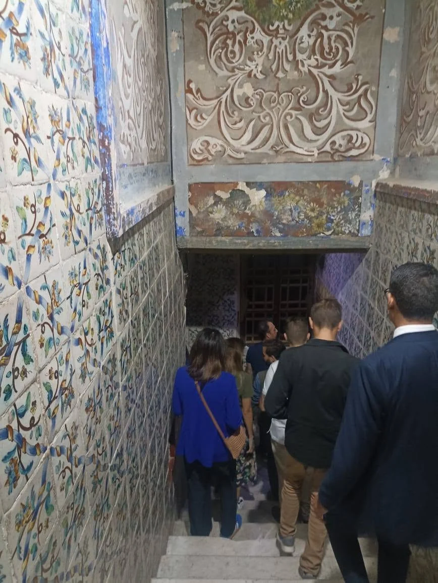Visita del grupo periodístico estadounidense de ABC7 a Constantina