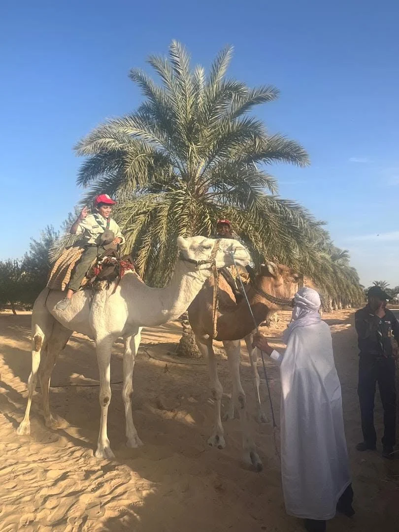 نشاط تعريف الأطفال بالسياحة بالتعاون مع الكشافة الإسلامية