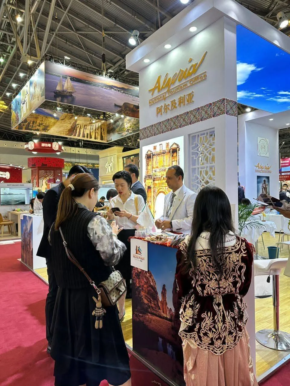 أول مشاركة للجزائر في معرض ITB China بشنغهاي