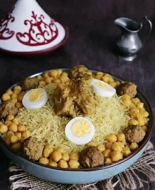 El rastat es uno de los platos tradicionales más populares de Argelia