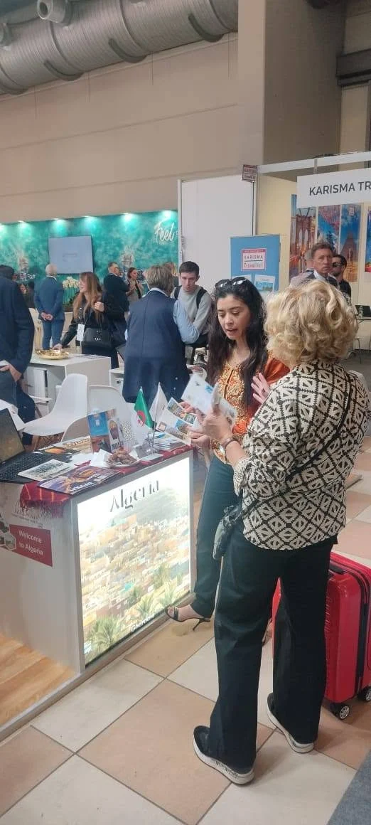 الجناح الجزائري في صالون TTG ريميني الدولي للسياحة