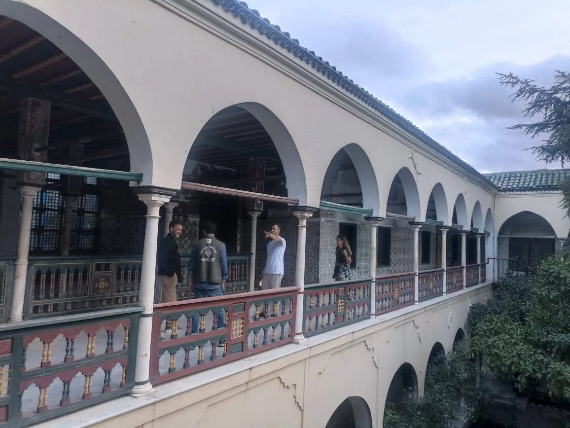 Visita del grupo periodístico estadounidense de ABC7 a Constantina