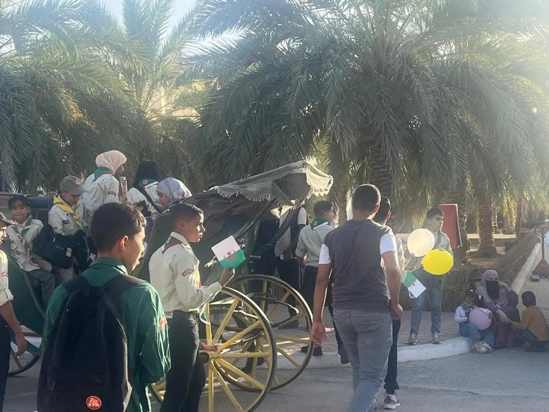نشاط تعريف الأطفال بالسياحة بالتعاون مع الكشافة الإسلامية