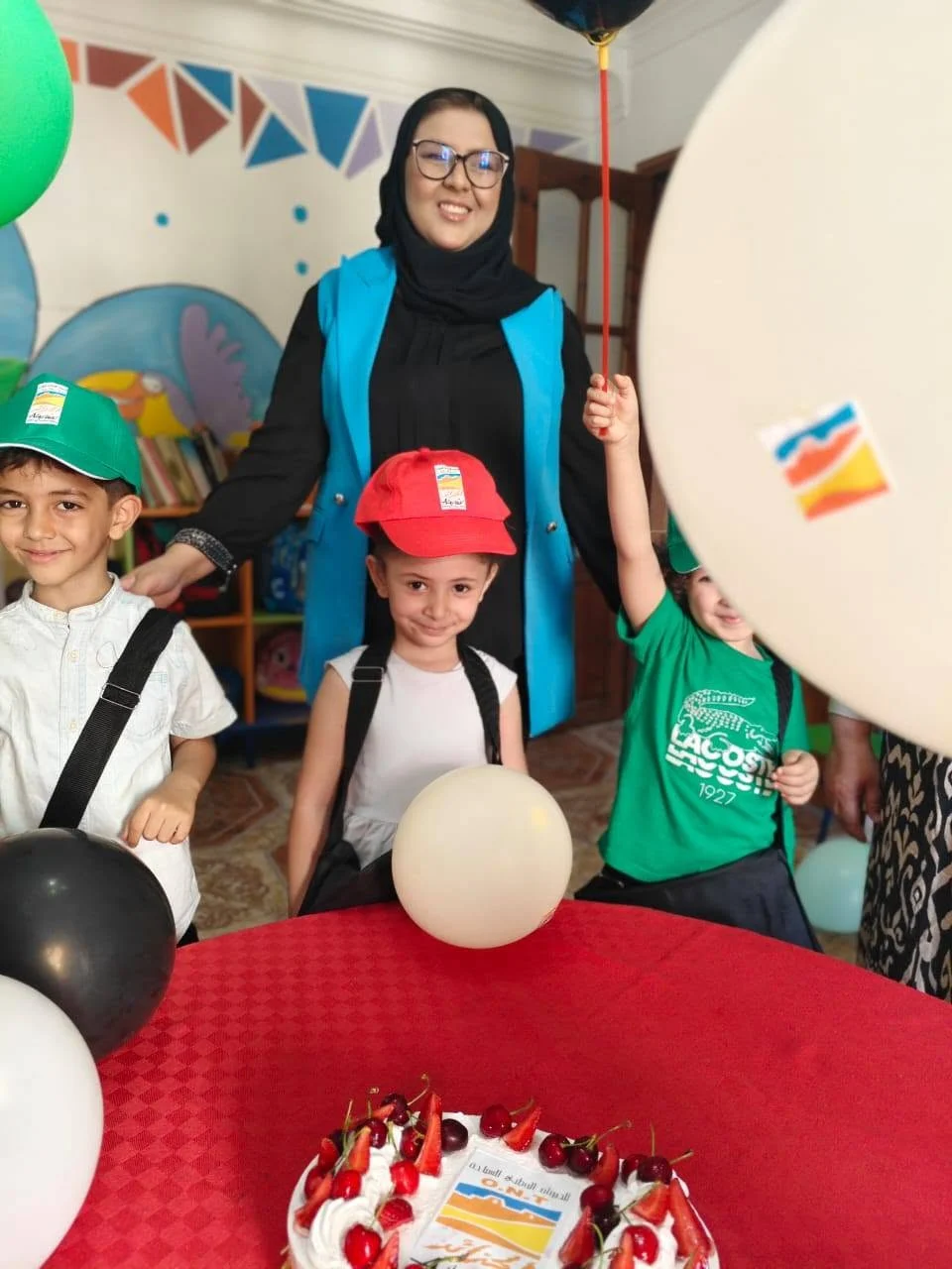 زيارة الديوان إلى روضة أطفال بمناسبة اليوم العالمي للطفولة