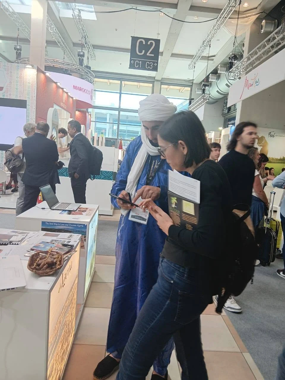 Segundo día de participación de Argelia en el Salón Turístico de Rimini