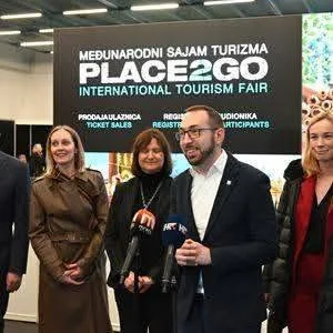 افتتاح الجناح الجزائري في صالون Place2Go بزغرب