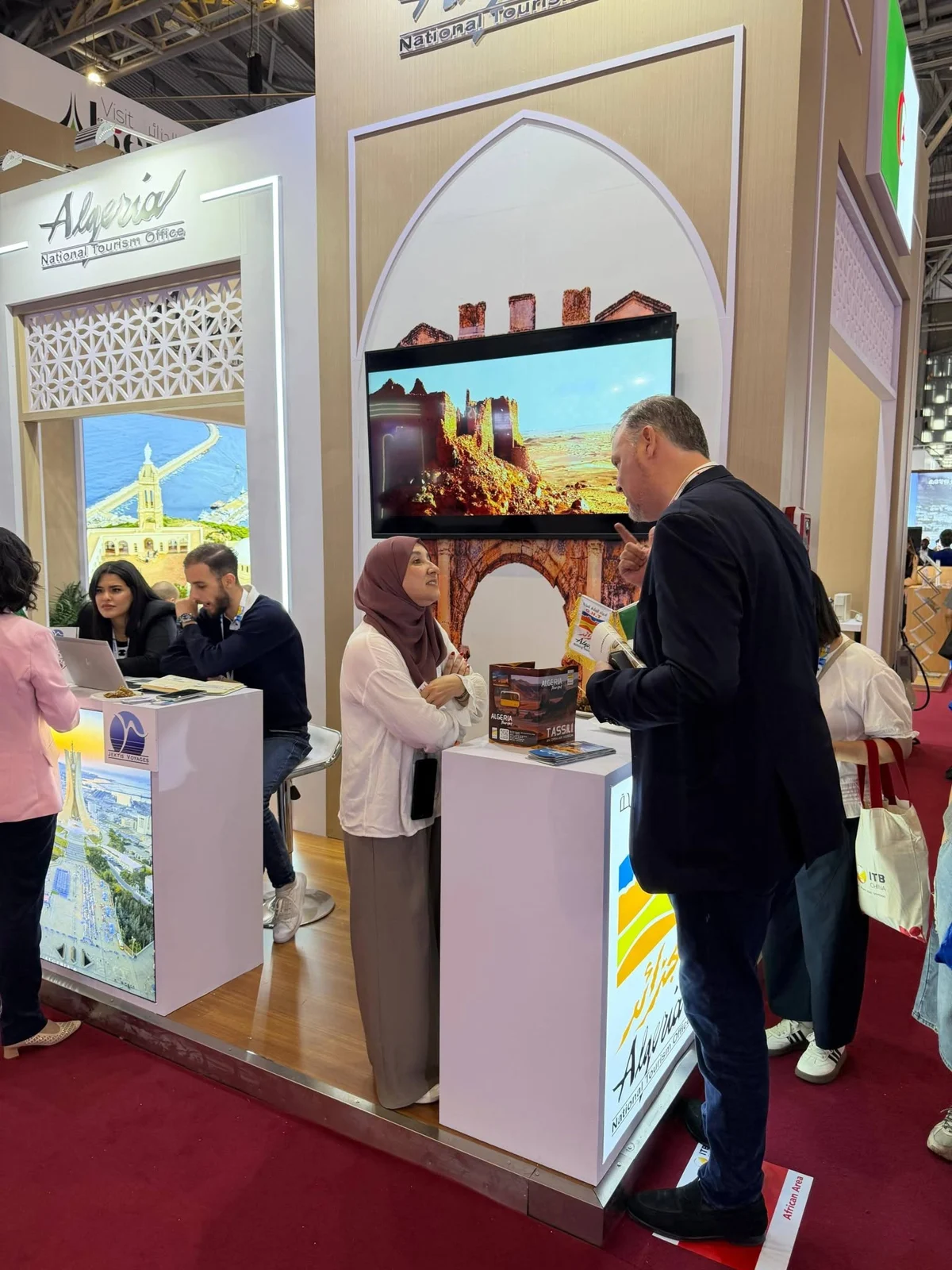 Day two of Algeria's participation in ITB China 2026