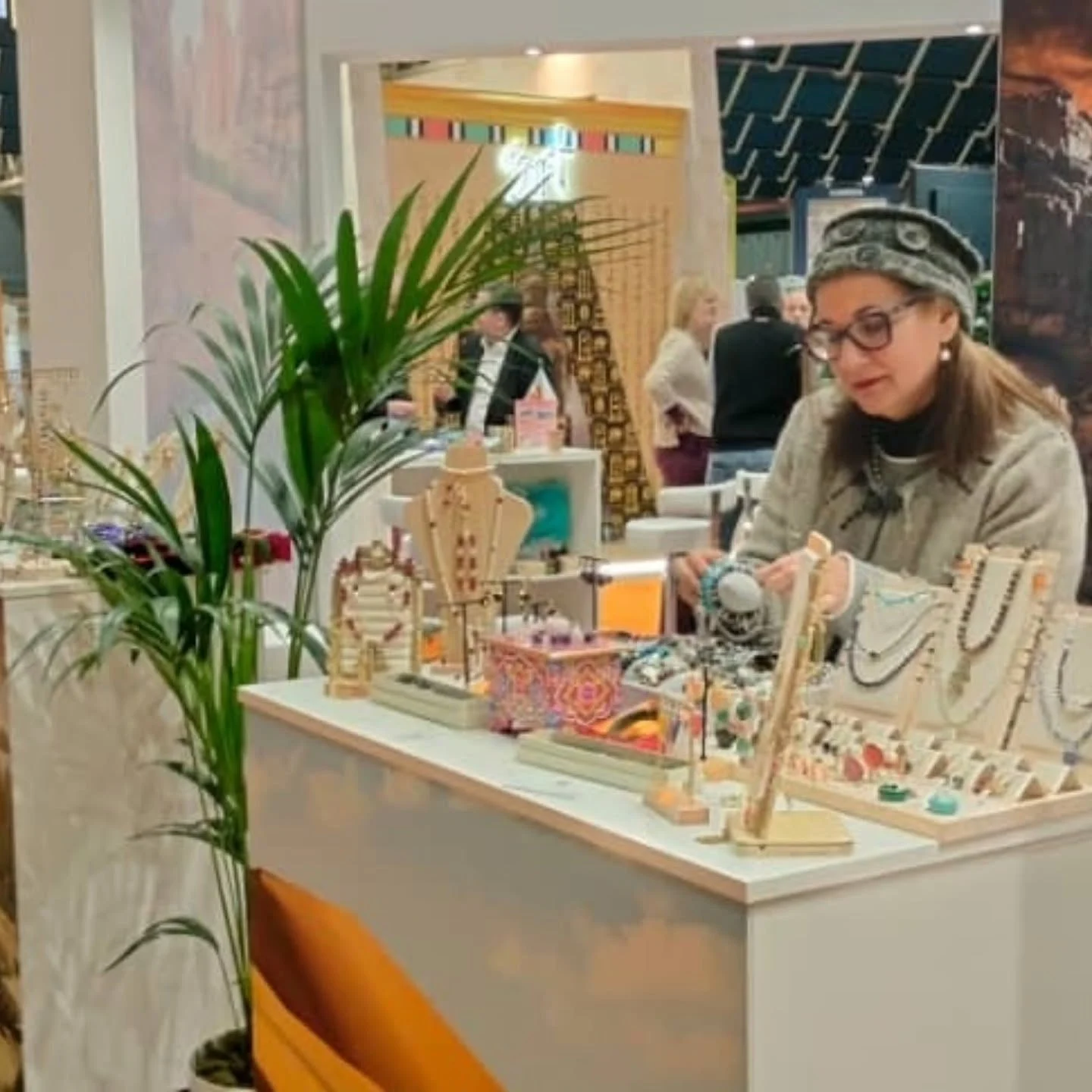 本届阿尔及利亚展台的最后一天,Vakantiebeurs