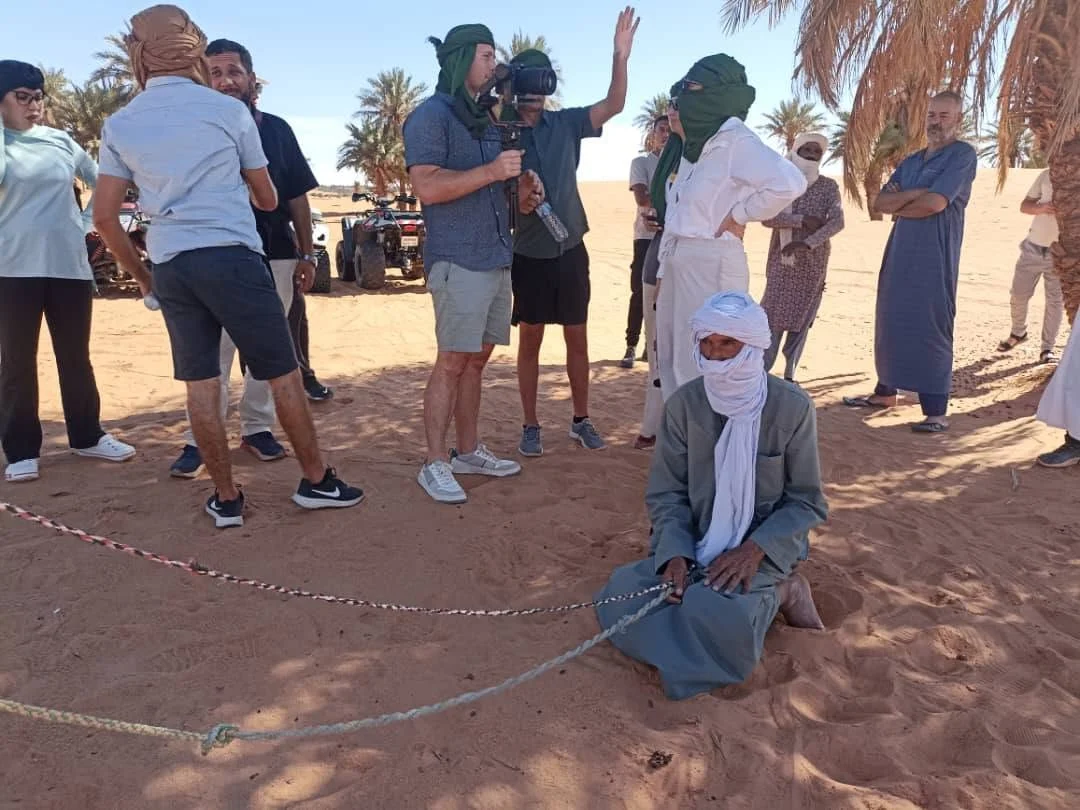 اليوم الرابع للوفد الصحفي الأمريكي في تيميمون