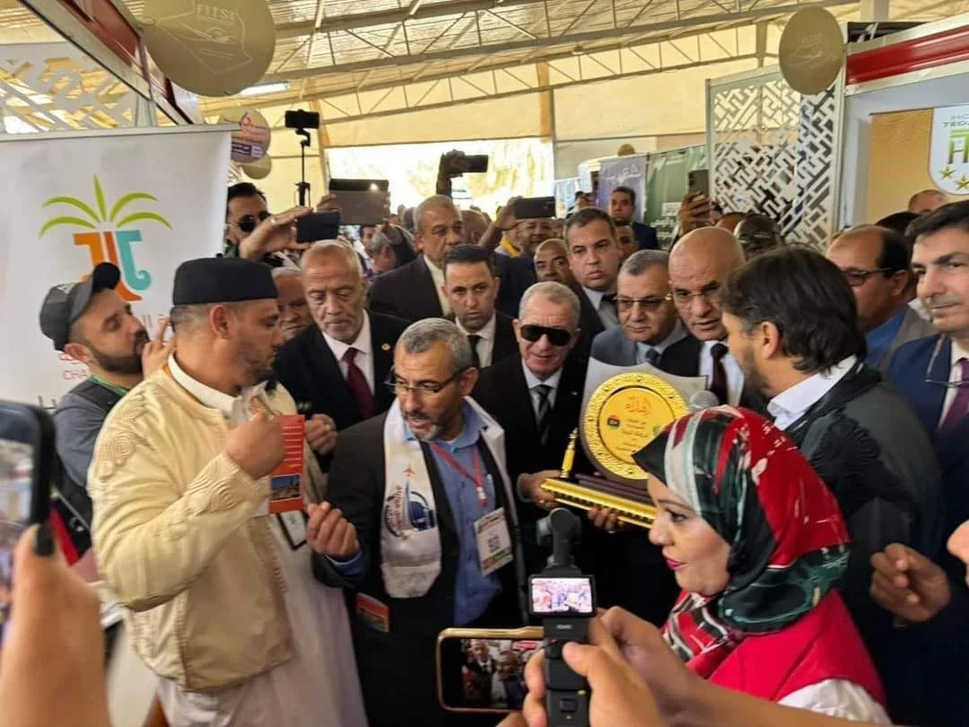 El salón del Diwan en el Festival Internacional de Turismo de las regiones áridas