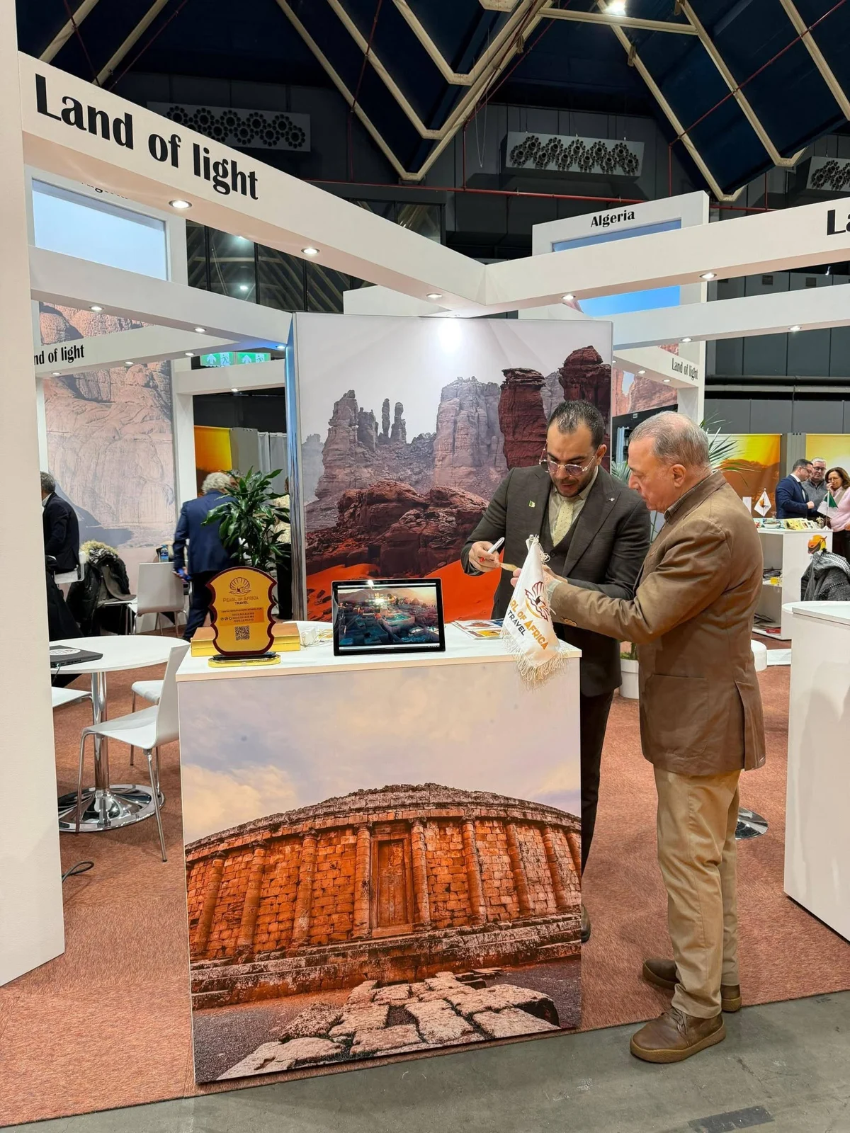 اليوم الأول للجناح الجزائري في Vakantiebeurs 2026