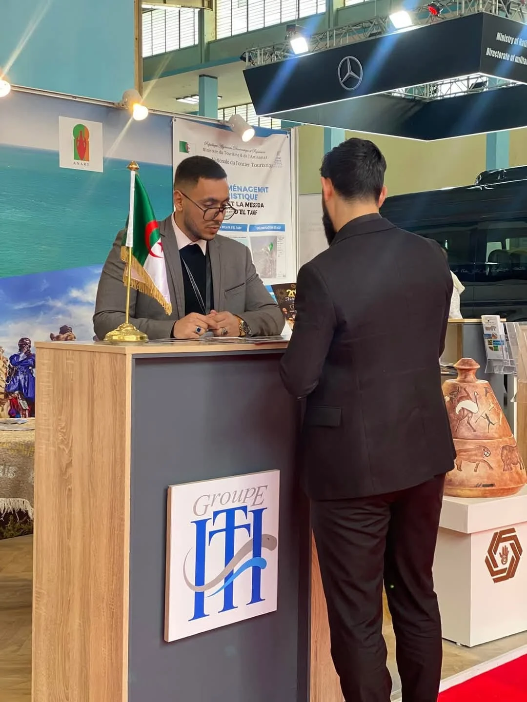 迪万参与了阿尔及利亚产品博览会第32届展版