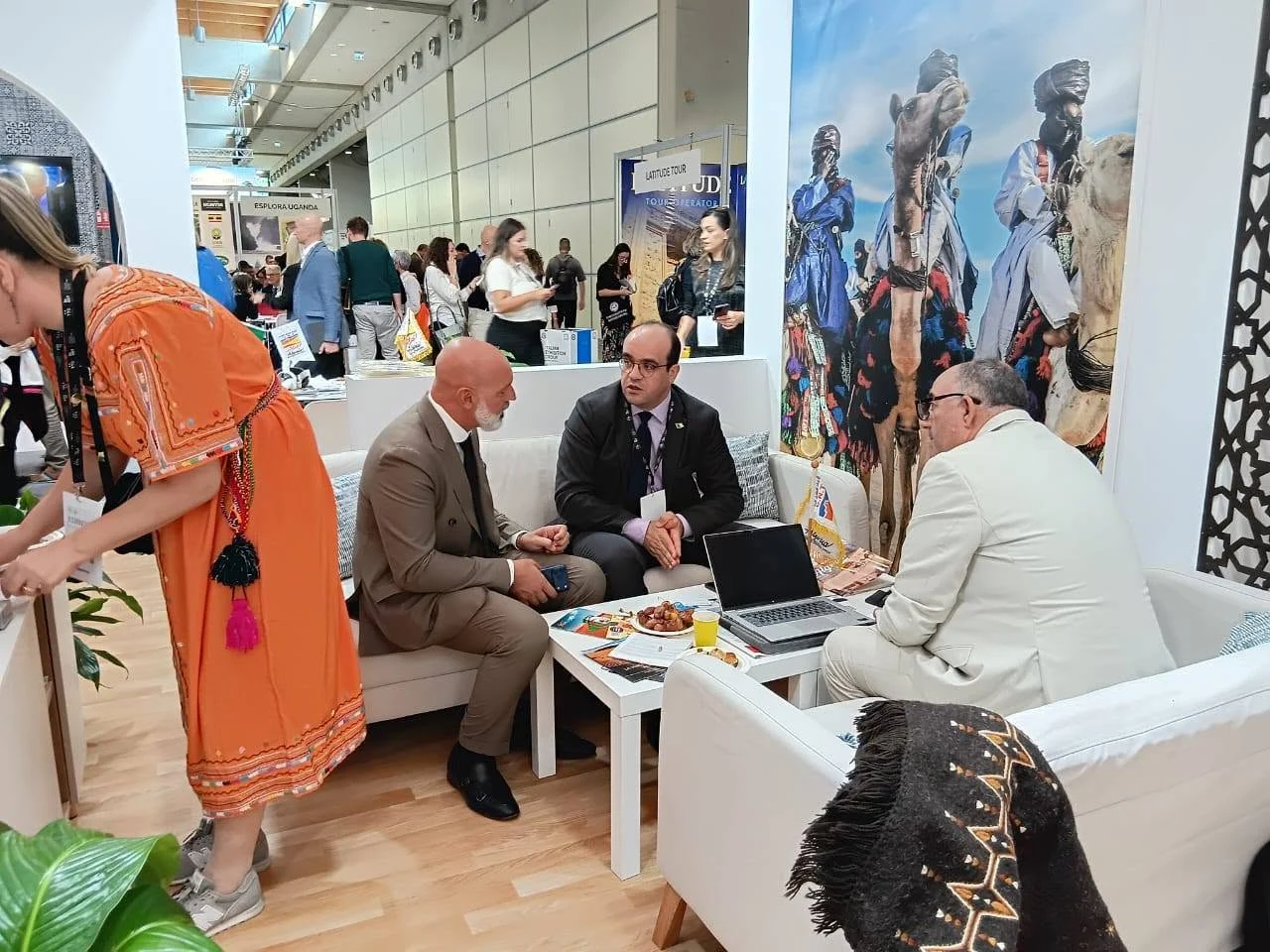 Segundo día de participación de Argelia en el Salón Turístico de Rimini