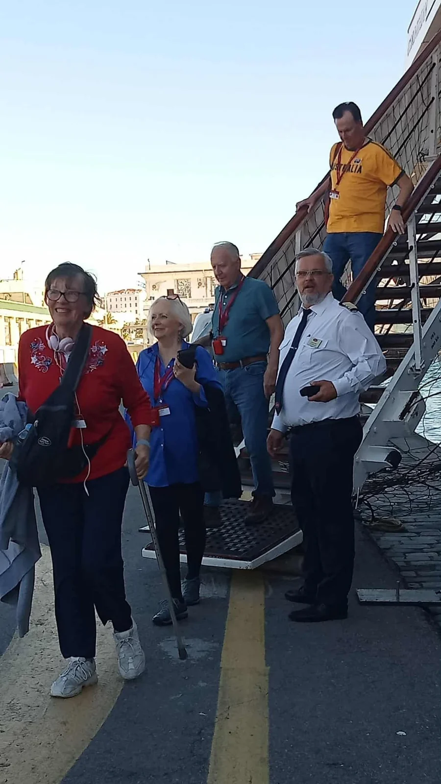 Arrivée d'un bateau touristique au port d'Alger – octobre 2025