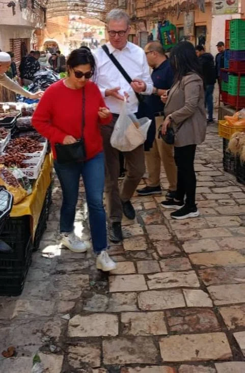 زيارة منظمي الرحلات الألمان إلى غرداية