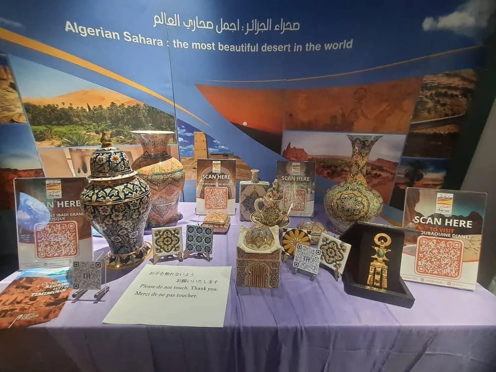 Participación de Argelia en la Exposición de Otsaka 2025