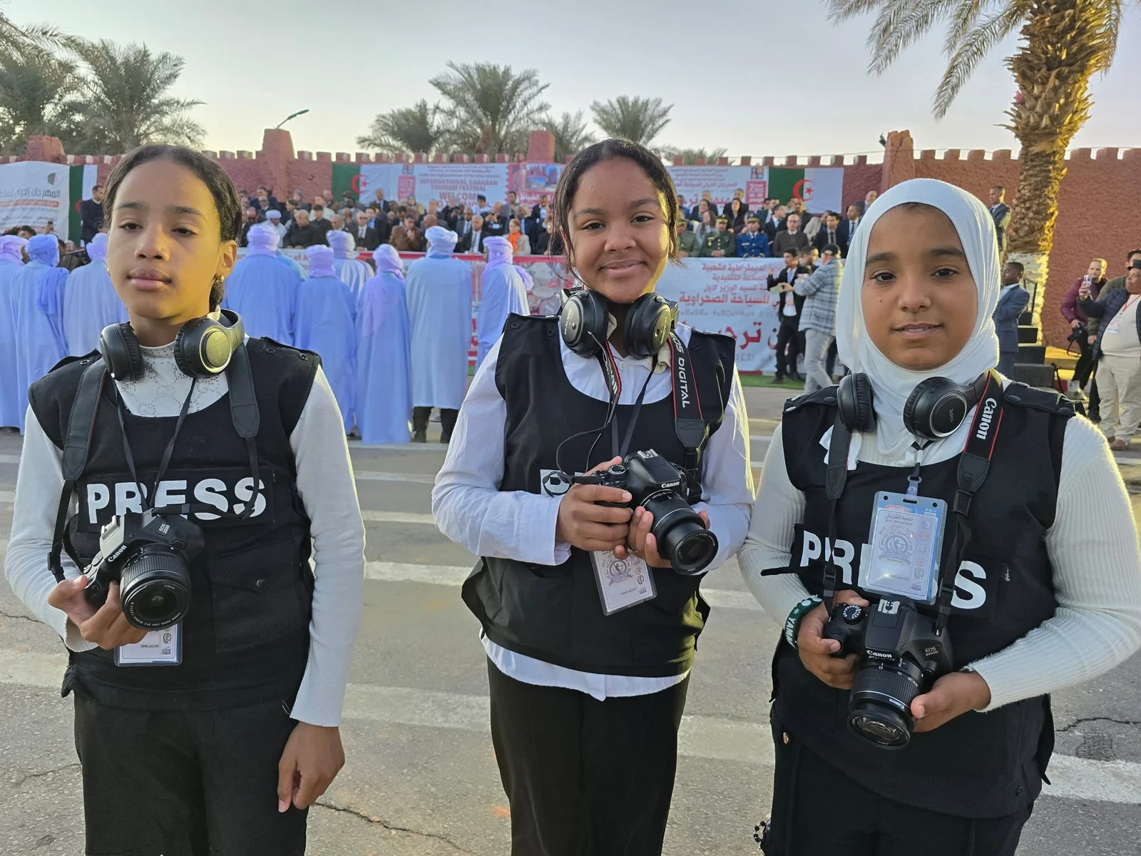Young Journalist Club coverage of the Timimoun Festival