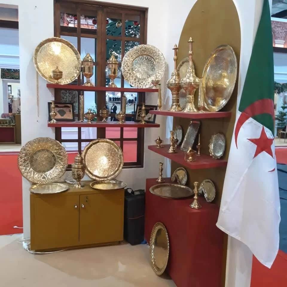 La participation de l'Algérie à la foire « Notre Héritage : Artisanat Traditionnel » en Égypte