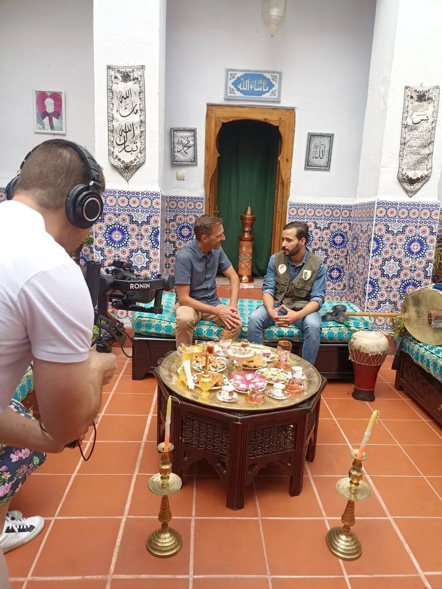 Visita del grupo periodístico estadounidense de ABC7 a Constantina