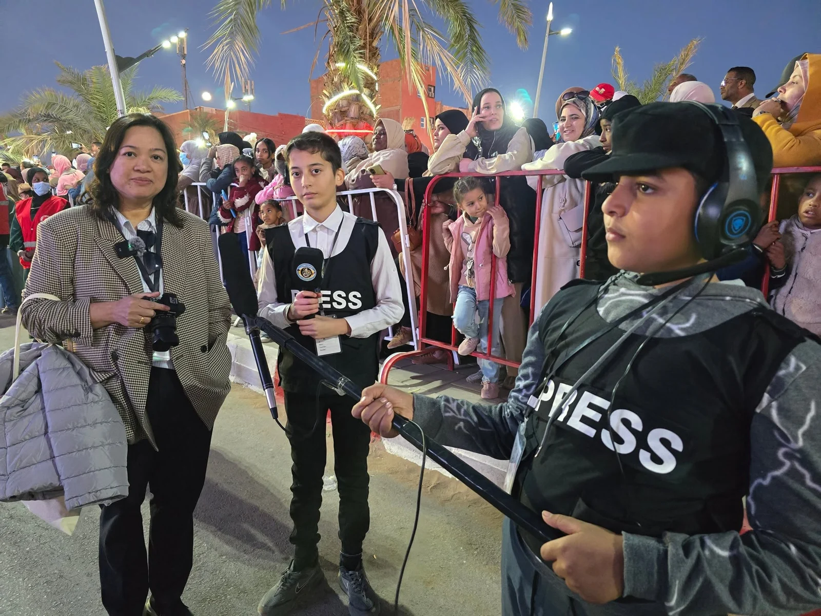 Young Journalist Club coverage of the Timimoun Festival