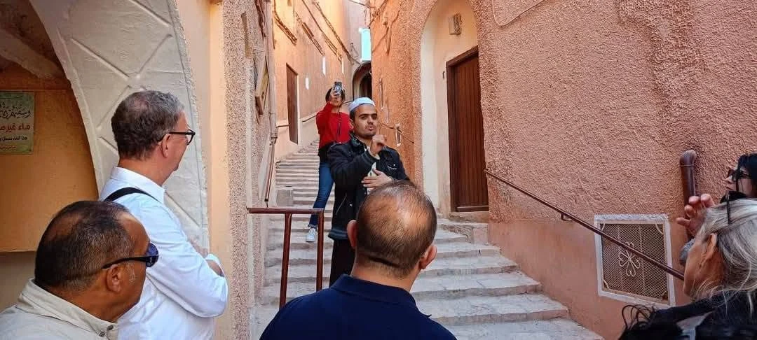 زيارة منظمي الرحلات الألمان إلى غرداية