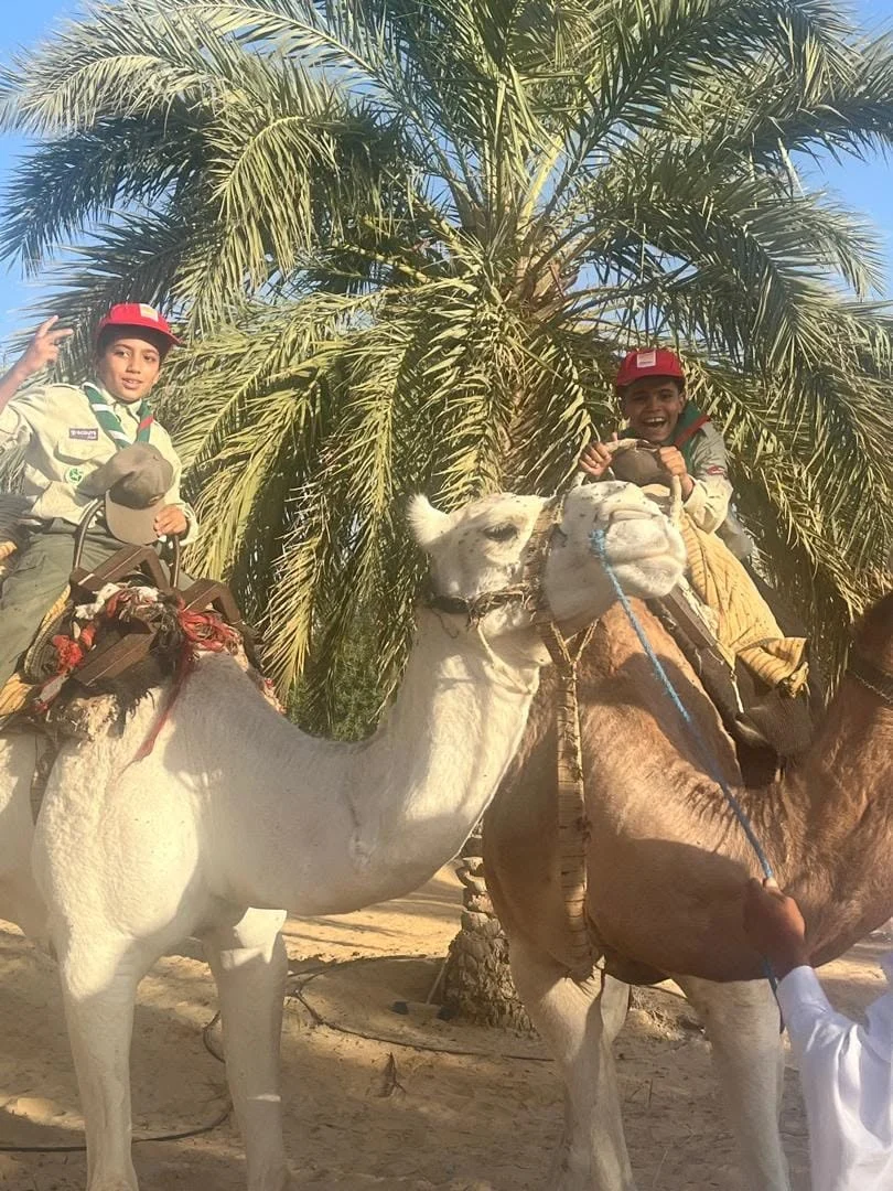 نشاط تعريف الأطفال بالسياحة بالتعاون مع الكشافة الإسلامية
