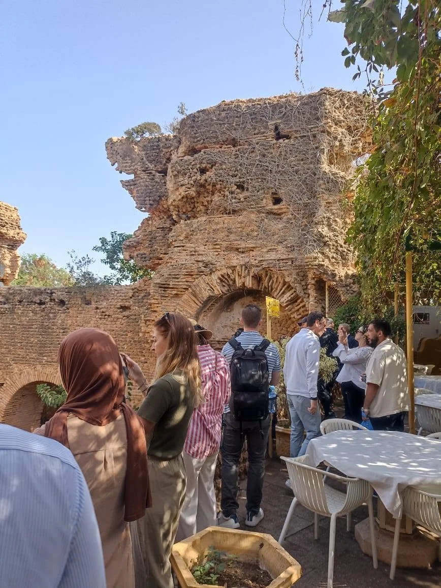 زيارة الوفد الصحفي الأمريكي إلى تيبازة