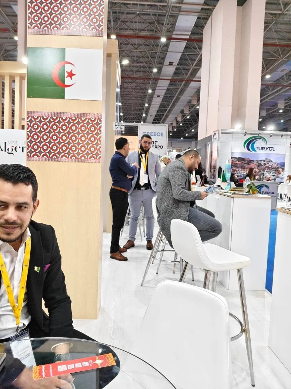 افتتاح الجناح الجزائري في TTI Izmir 2025