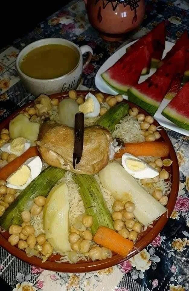 El rastat es uno de los platos tradicionales más populares de Argelia
