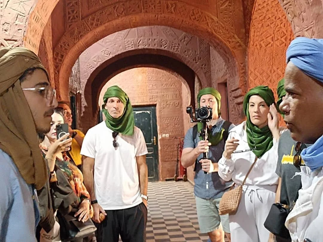 اليوم الرابع للوفد الصحفي الأمريكي في تيميمون