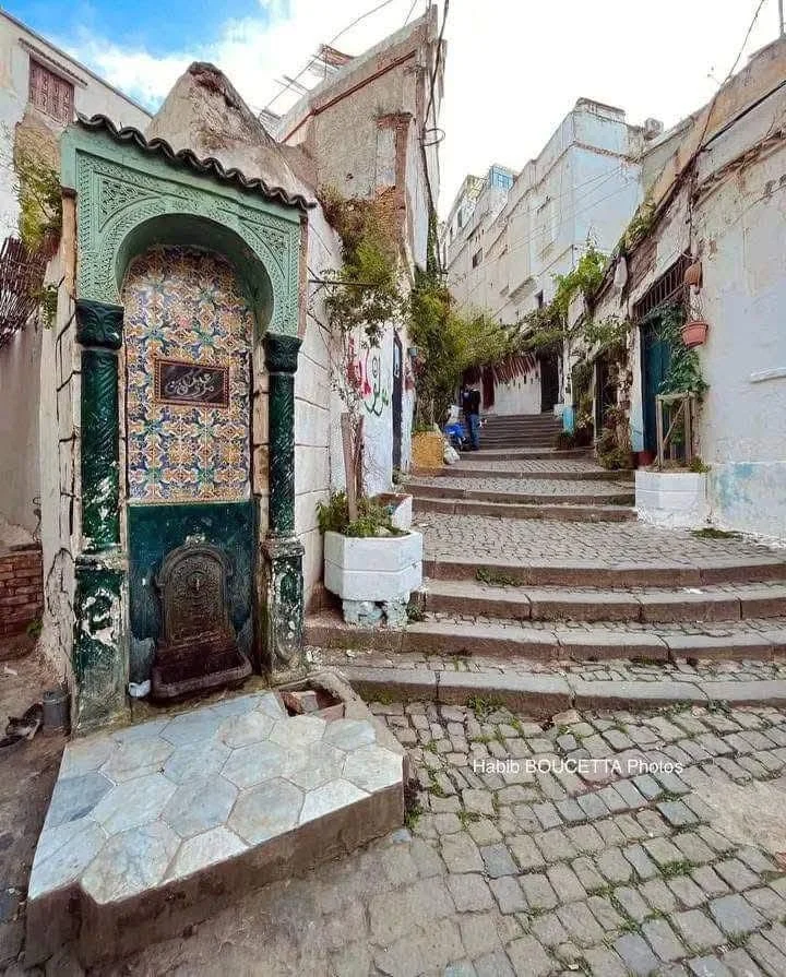 Beauty and grandeur of the architecture in the Kasbah of Algiers
