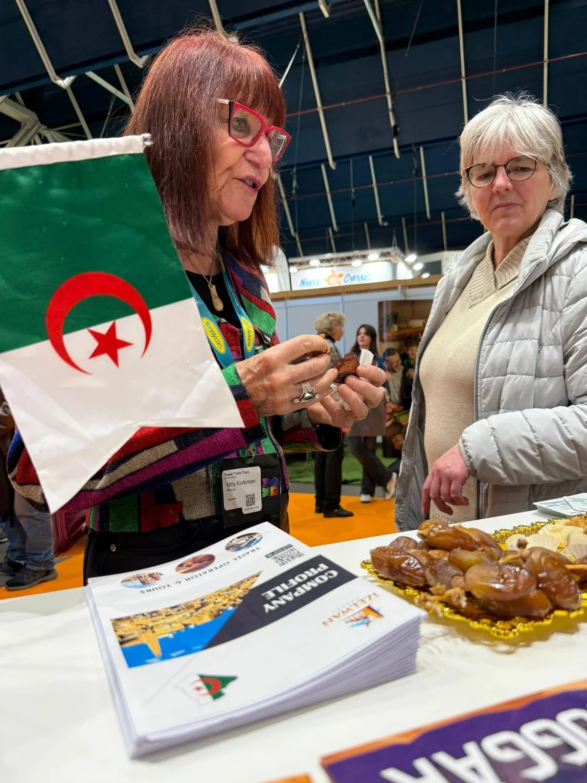 اليوم الأول للجناح الجزائري في Vakantiebeurs 2026